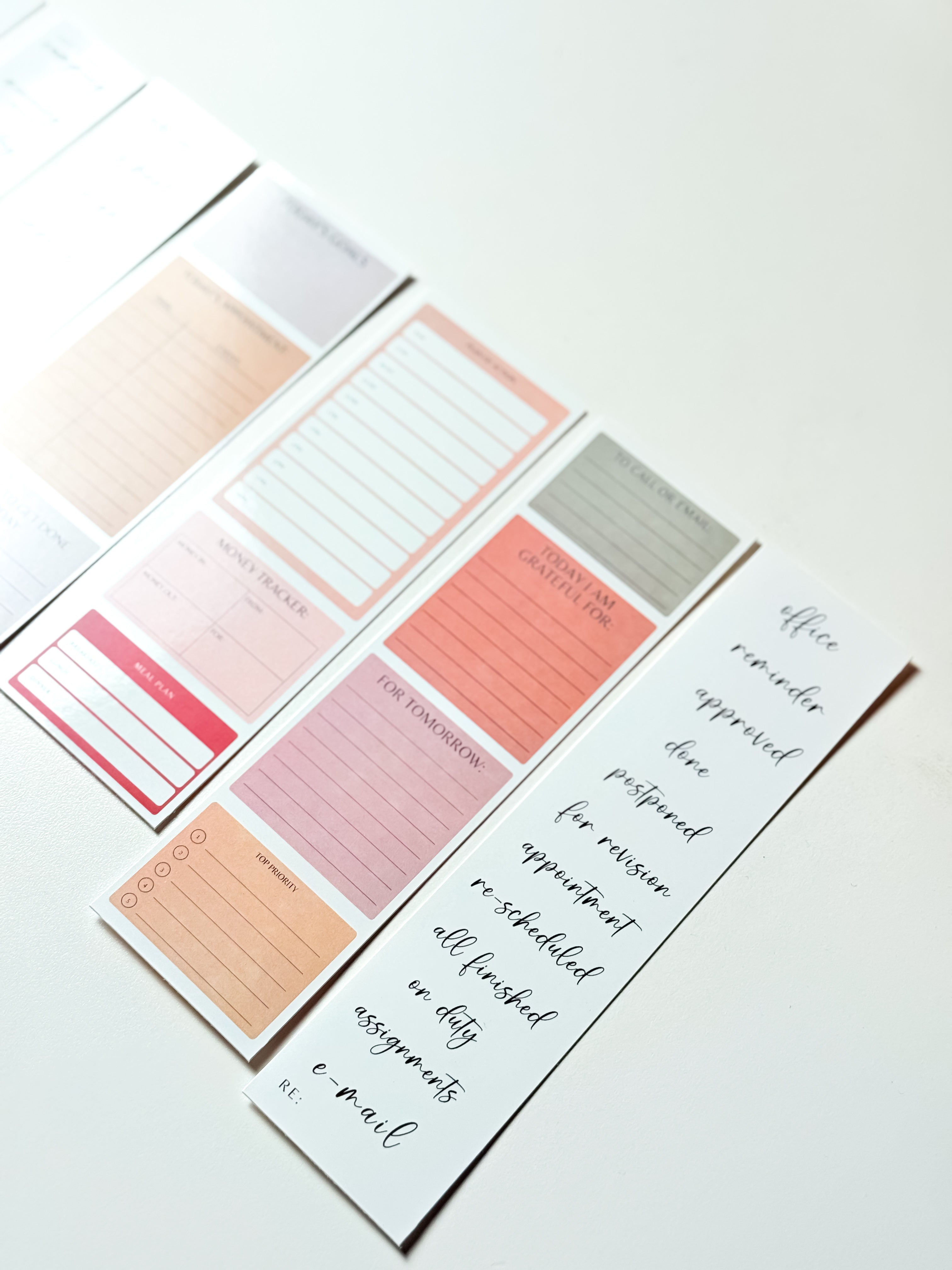 Productivity Sticker Pack