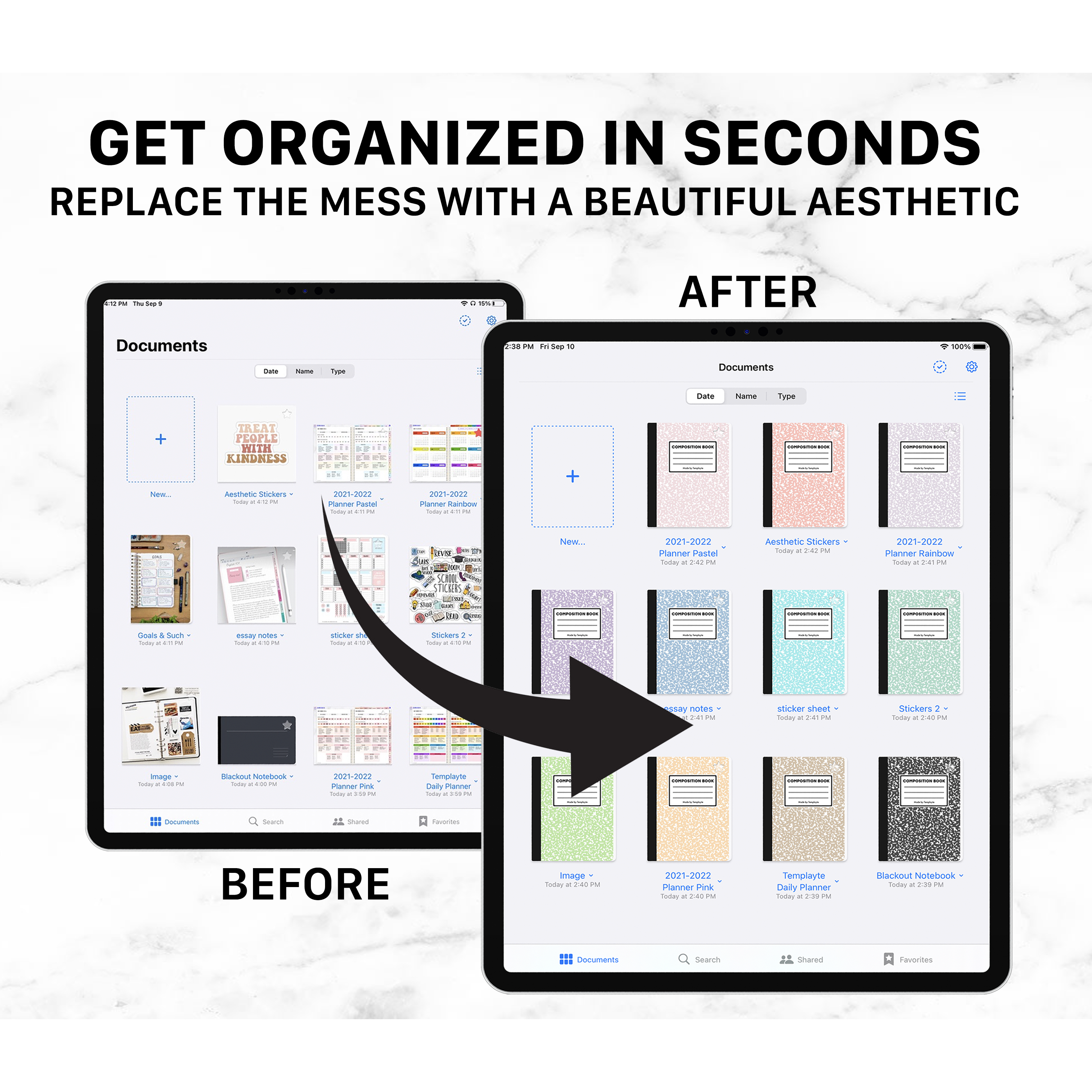 GoodNotes Covers - Composition Theme