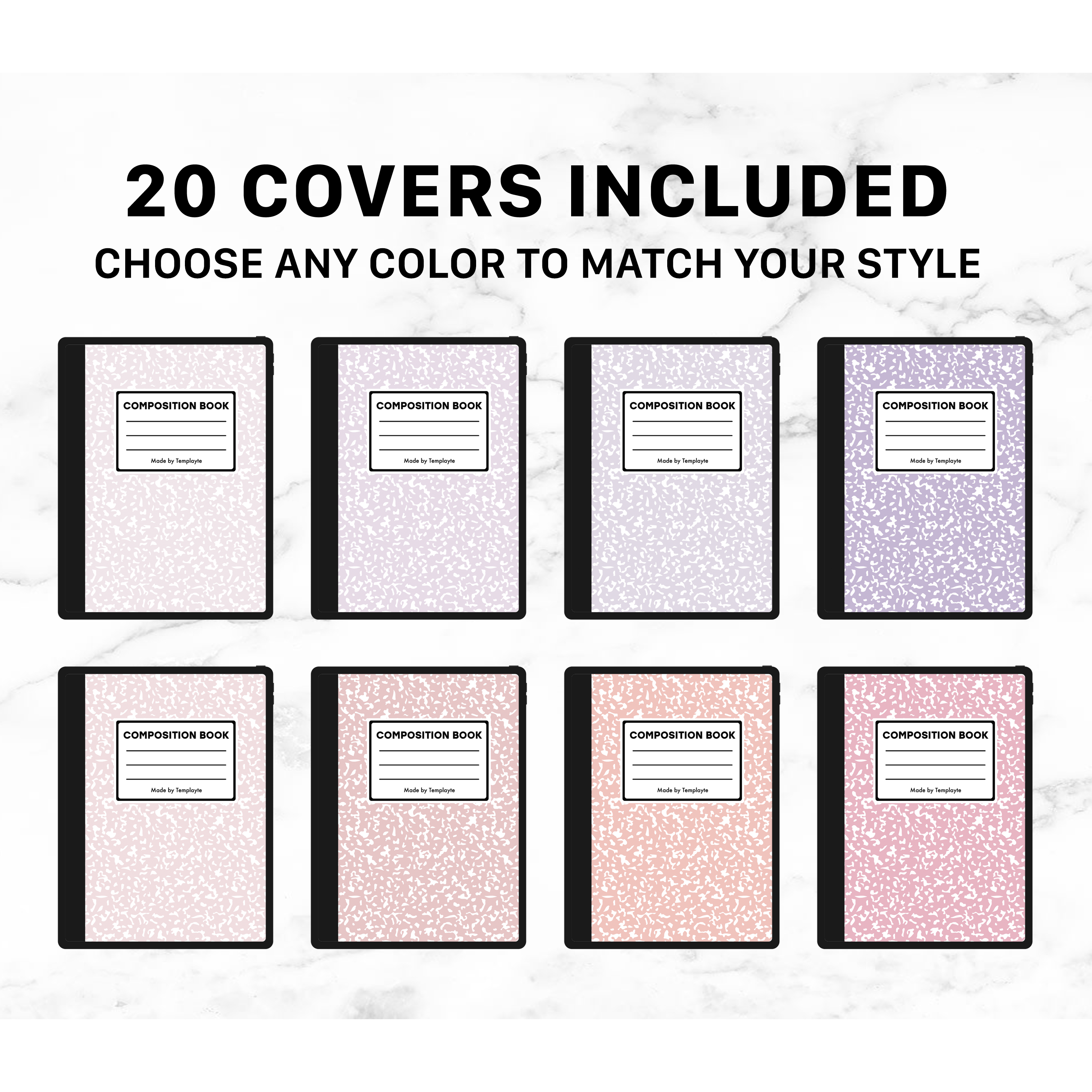 GoodNotes Covers - Composition Theme